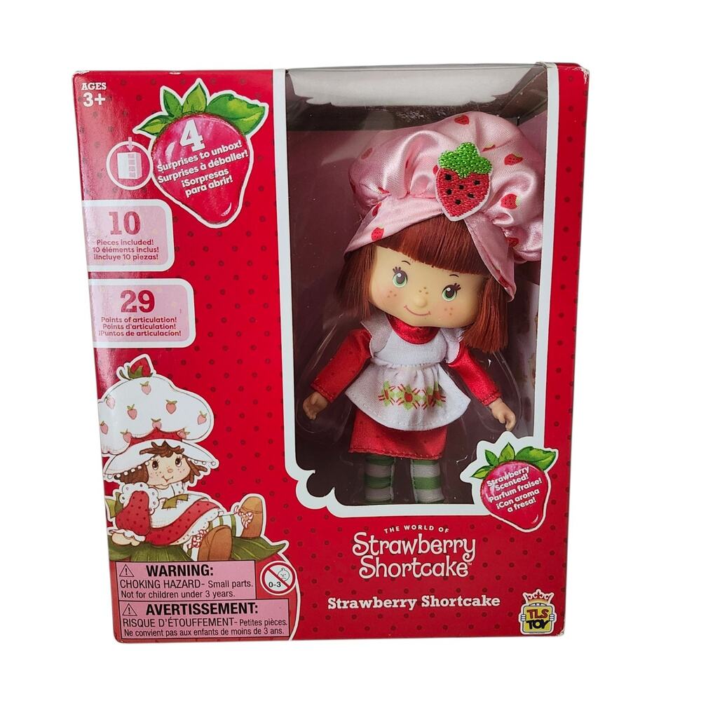 New Strawberry Shortcake Scented 5.5" Fashion Doll & Surprise Accessories TLS